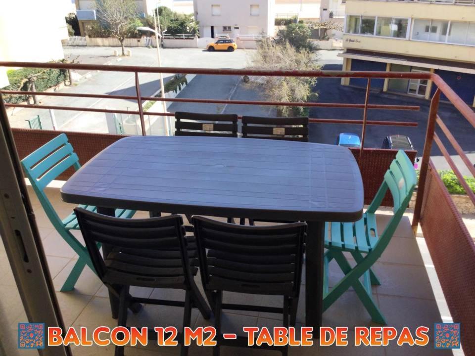 T3 Vue Mer Avec Acces A La Plage, Wifi, Clim - Dansnotreappart-Com - Valras-Plage Zewnętrze zdjęcie